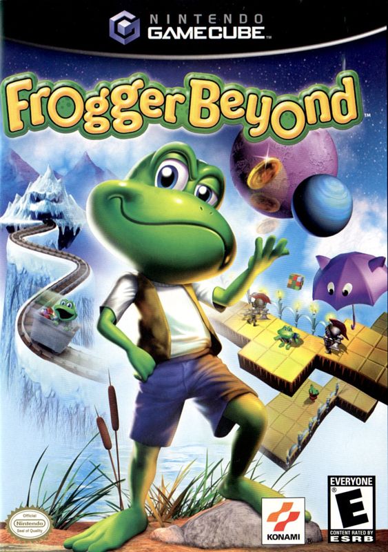 Frogger Beyond box art for Xbox